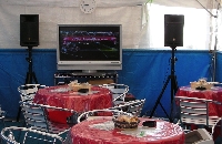 映像・音響設備も万全です。